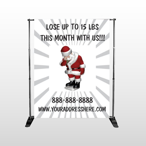 Health Santa 402 Pocket Banner Stand