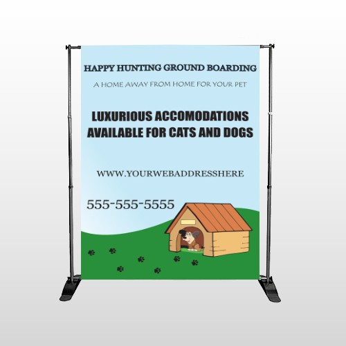 Hunting 301 Pocket Banner Stand