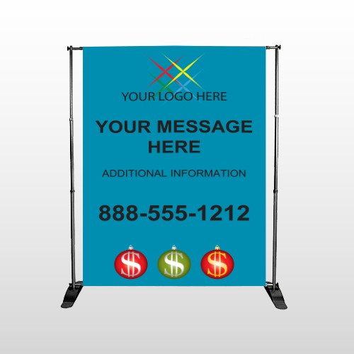 Insurance 176 Pocket Banner Stand