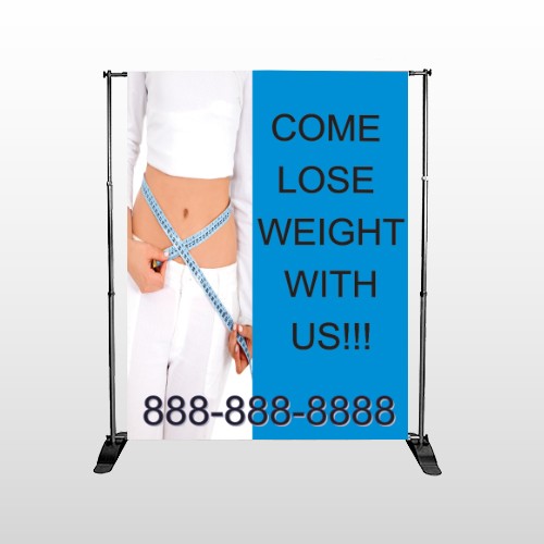 Measure Loss 421 Pocket Banner Stand