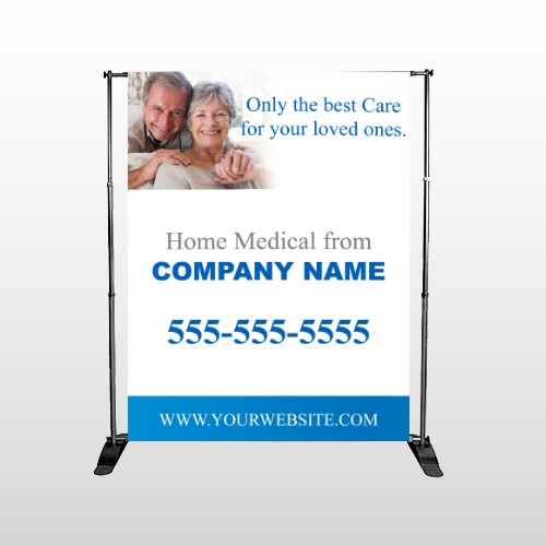 Old 329 Pocket Banner Stand