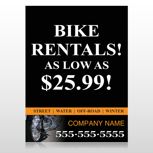 Rent Dreams 109 Custom Sign