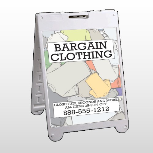 Bargain Bin 532 A Frame Sign