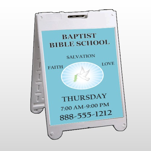 Bibledove 162 A Frame Sign