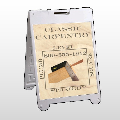 Carpentry 238 A Frame Sign