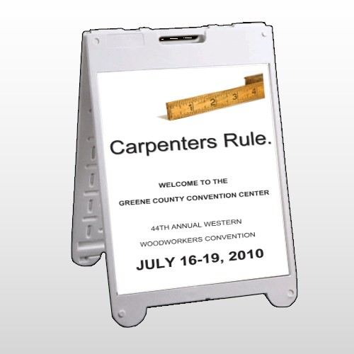 Convention 239 A Frame Sign