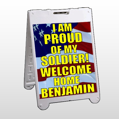 Flag 57 A Frame Sign