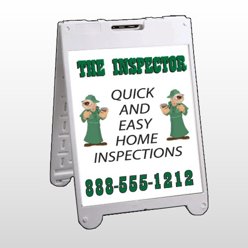 Inspector 361 A Frame Sign