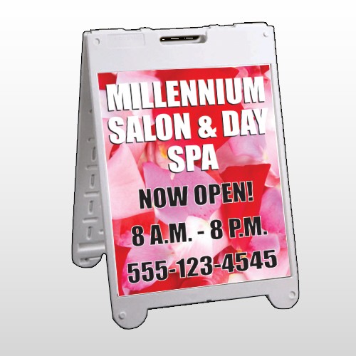 Millennium Spa 493 A Frame Sign