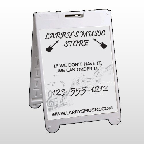 Music 371 A Frame Sign