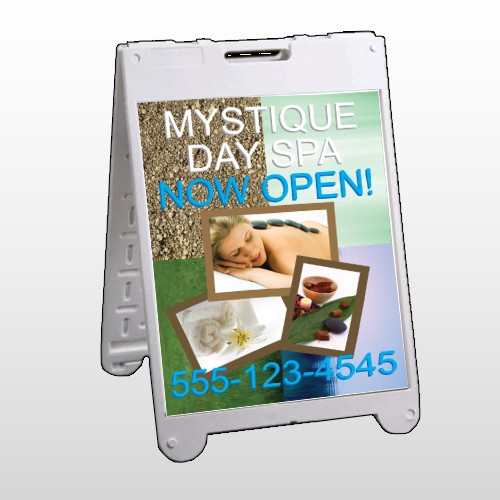 Mystique Spa 492 A Frame Sign