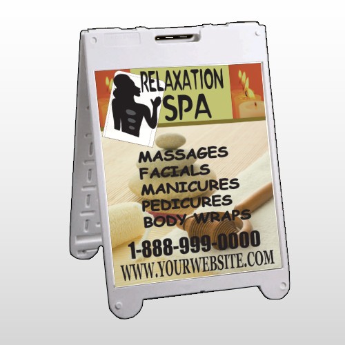 Relaxation Spa 640 A Frame Sign