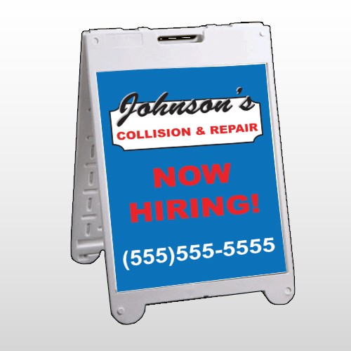 Repair 299 A Frame Sign