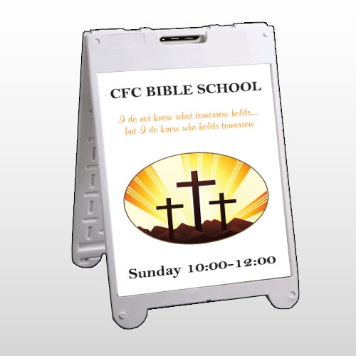 Shining Cross 161 A Frame Sign