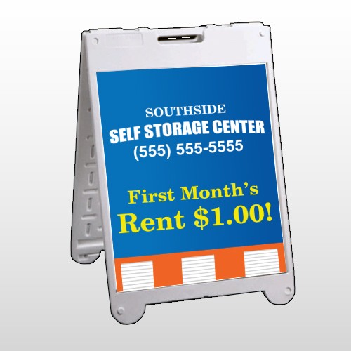 Storage Building 120 A Frame Sign