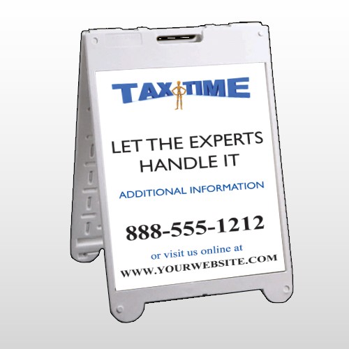 Tax Time 171 A Frame Sign