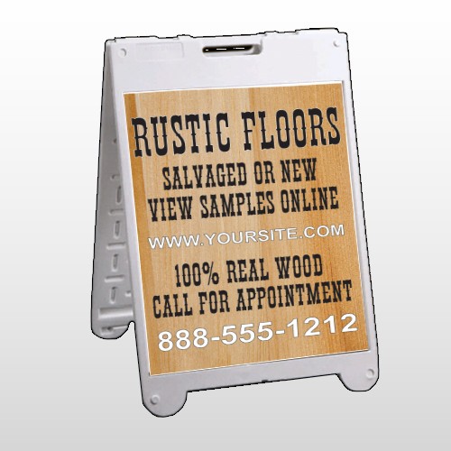 Wood Panel 248 A-Frame Sign