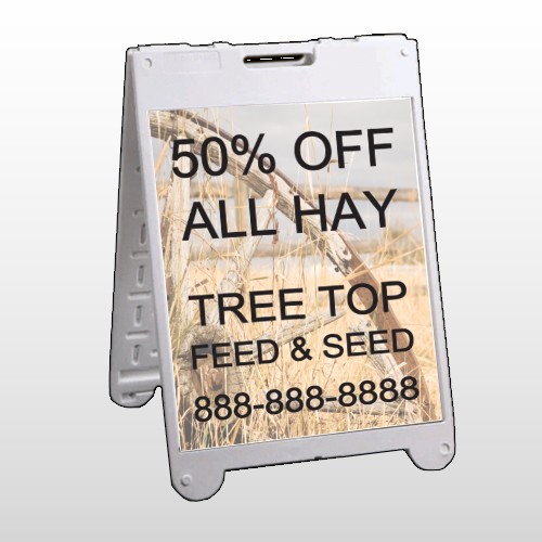 Wood Wheel 413 A Frame Sign