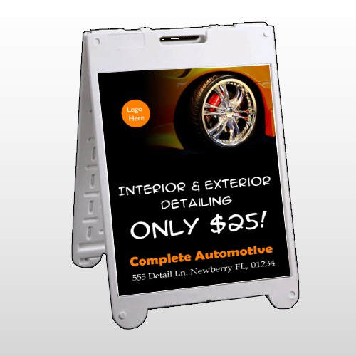 Detailing Services 115 A Frame Sign