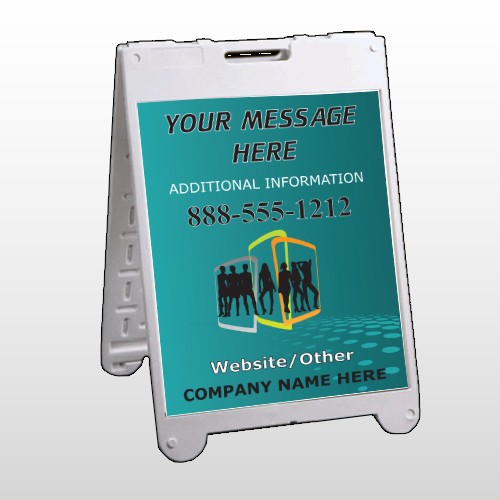 Fashion Models 180 A Frame Sign