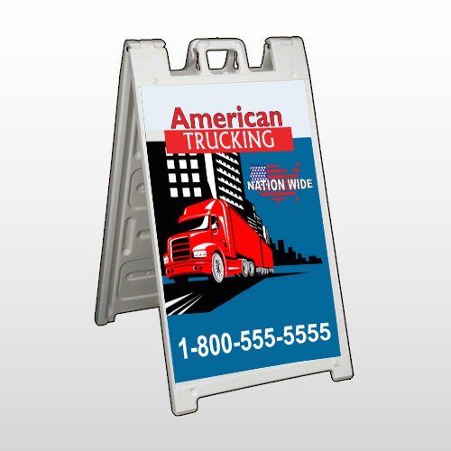 American Truck 295 A Frame Sign