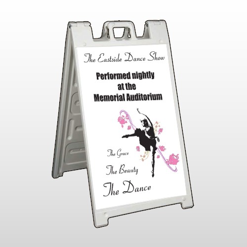 Ballet Dance 517 A Frame Sign