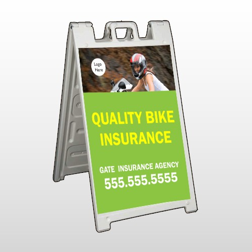 Bike Insurance 110 A Frame Sign
