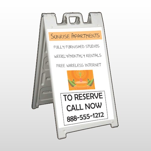 Chair Plant App 536 A-Frame Sign