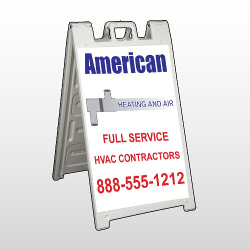 Construction 243 A Frame Sign