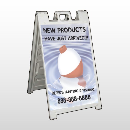 Fishing Bobber 410 A Frame Sign