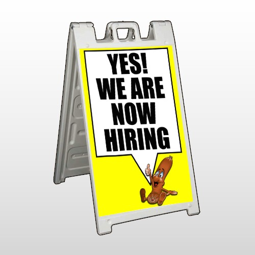 Hiring 54 A Frame Sign
