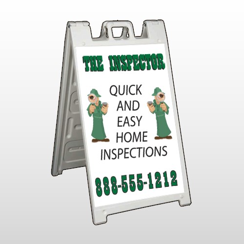 Inspector 361 A Frame Sign