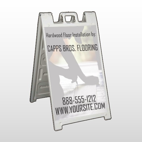 Man Cutting Board 246 A-Frame Sign