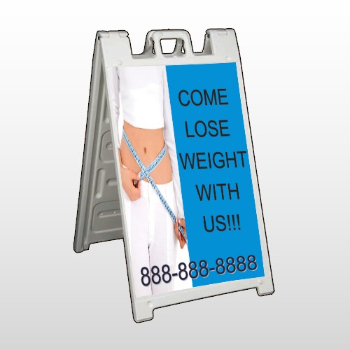 Measure Loss 421 A Frame Sign