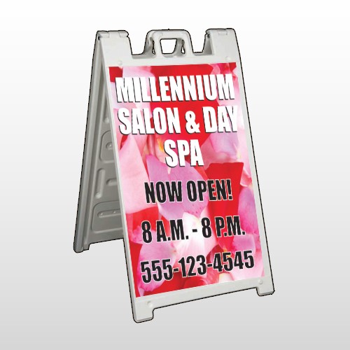 Millennium Spa 493 A Frame Sign