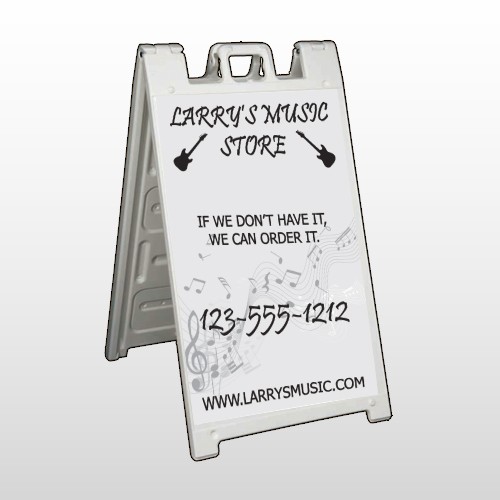 Music 371 A Frame Sign