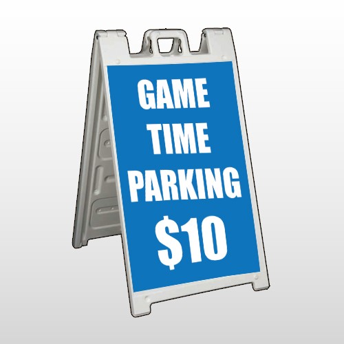 Parking 123 A Frame Sign