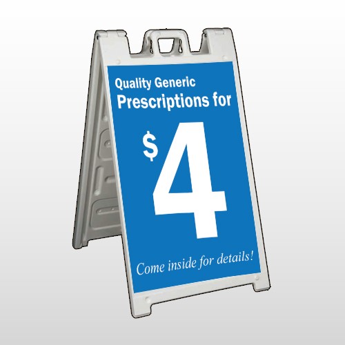 Pharmacy 334 A Frame Sign