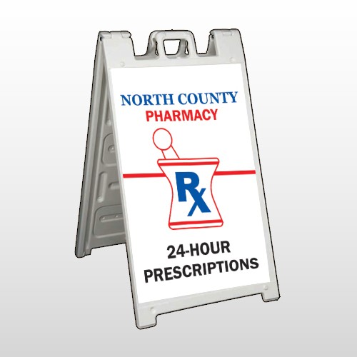 Pharmacy 101 A Frame  Sign
