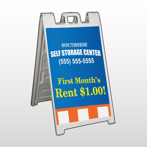 Storage Building 120 A Frame Sign