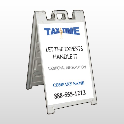Tax Time 153 A Frame Sign