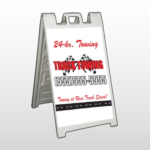 Towing 311 A Frame Sign