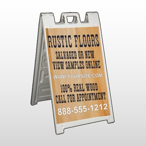 Wood Panel 248 A-Frame Sign