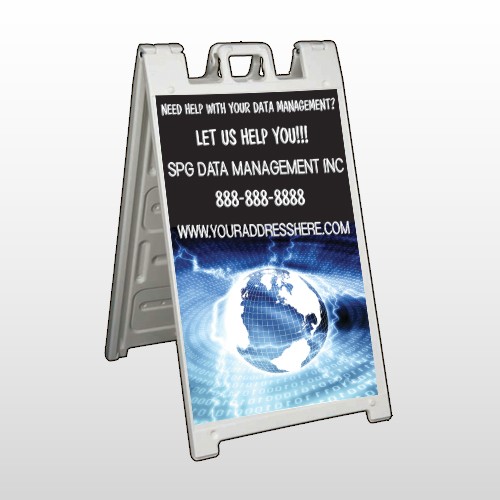 World Wide Web 437 A Frame Sign