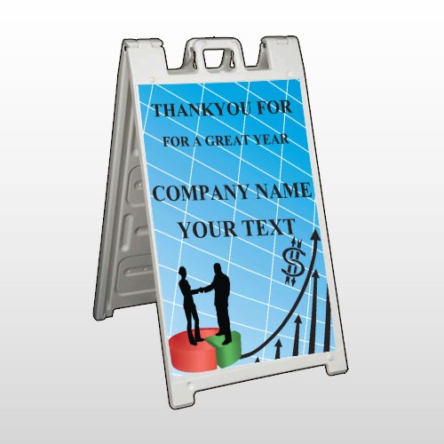 Pie Graph Arrows 05 A Frame Sign