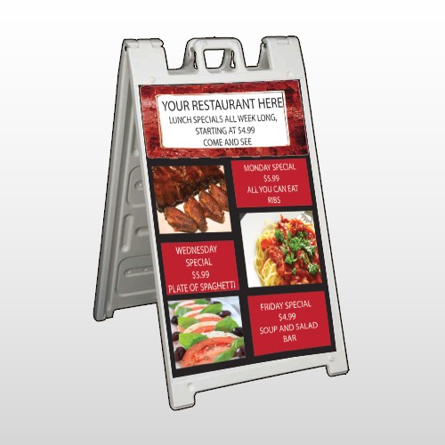 Restaurant Specials 370 A Frame Sign