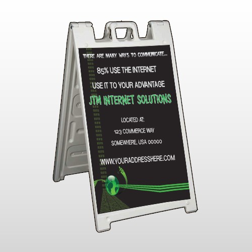 World Of Numbers 436 A Frame Sign