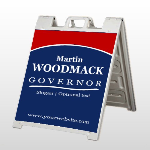 Governor 132 A Frame Sign