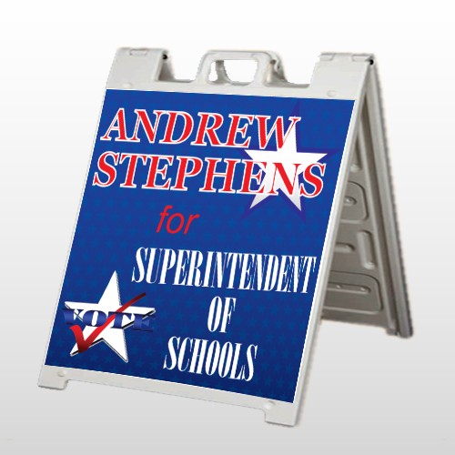 Superintendent 306 A Frame Sign