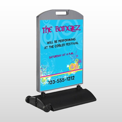 Banglez 367 Wind Frame Sign